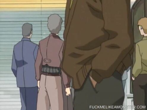 Dominated anime teen bleeds out her booty