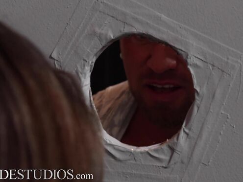 Twink Step Son Blows Stepdad At The Glory Hole - FamilyCreep