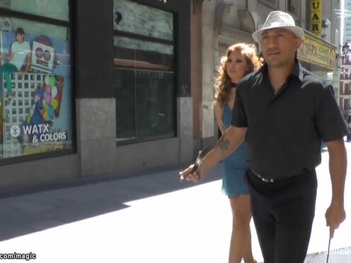 Spanish slut public disgraced banged