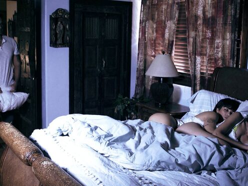 PURE TABOO Indeterminate sexy girl creampied by lesbian Girlfriend's stepdad