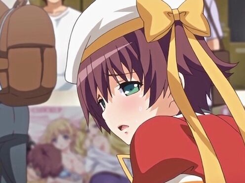 Adorable cosplay uniforms on naughty hentai chicks