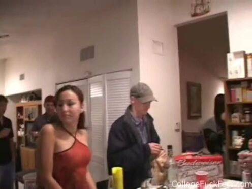Sexy Blonde love Meat 3some Freshman Fantasy