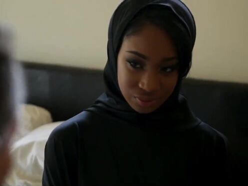 Ebony babe Lala Ivey banged hard in hijab
