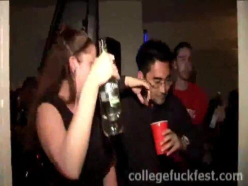 Lustful Dorm Teen Gets Ravaged by her Lucky Sexy guy.