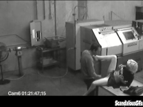 STEPMOM blonde masturbates at work then jerks meat