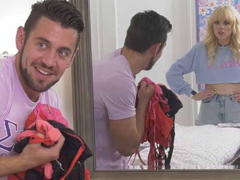 Gender X You don't steal panties from a shemale or... - Kate Zoha