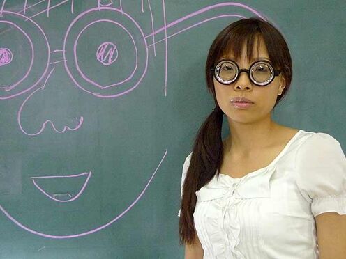 Satsuki Kirioka gets three cocks in cunt