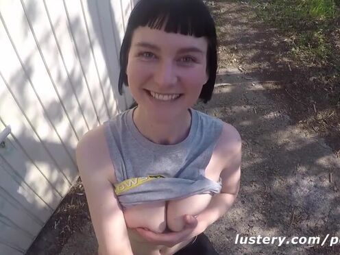 Pale chick & her Boyfriend fucking VLOG