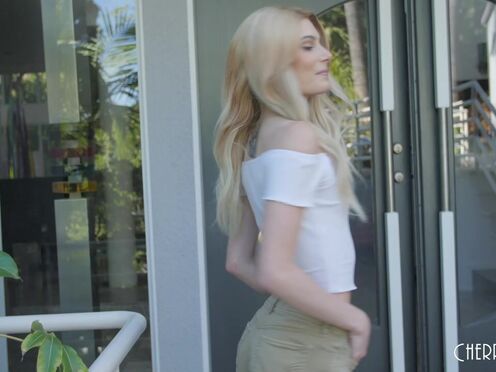 Skinny Natural Blonde Nella Jones Rides Cowgirl on Donnie Rock Hardcore