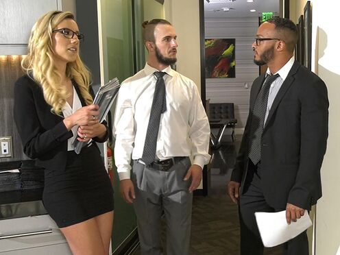 BIPHORIA Fucking A+ bisex 3some by Sophia Grace, Donte Thick, Dillon Diaz