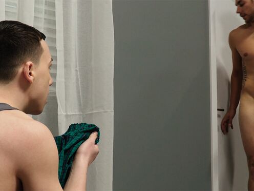 He is the best when it comes to luring stepbrothers on his shaft - Carter Woods, Troye Jacobs