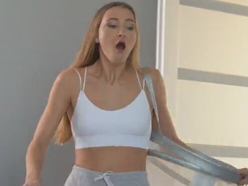 OMG Step Brother, so sorry, i don't know you jerking off! - Ivi Rein