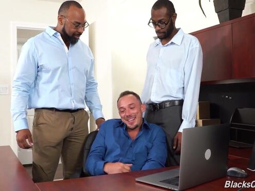 BLACKS ON BOYS August Alexander, Kirk Cummings & Ray Diesel