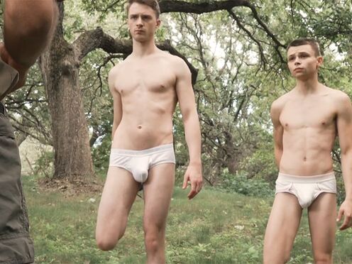 This liutenant has a lustful cock for sure - Brian Adams