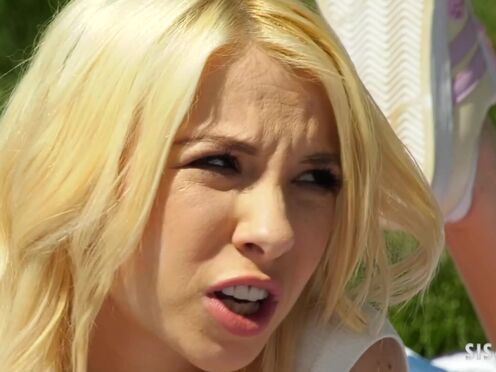 SISTERTRICK Kenzie Reeves always wondered about a massive dick as a step sister