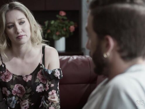 SISTERTRICK - Riley Reyes sqeezes out step brother's huge cock