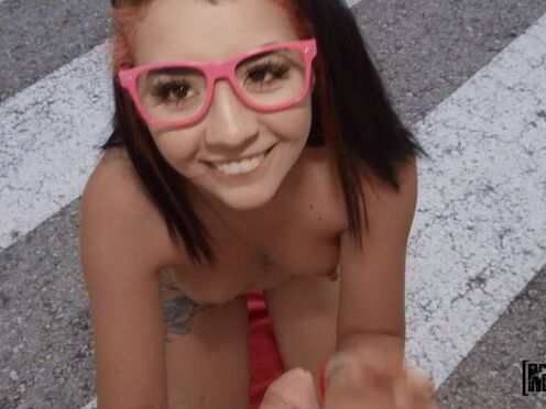 Jordi fucks meat hungry bday hottie on the streets