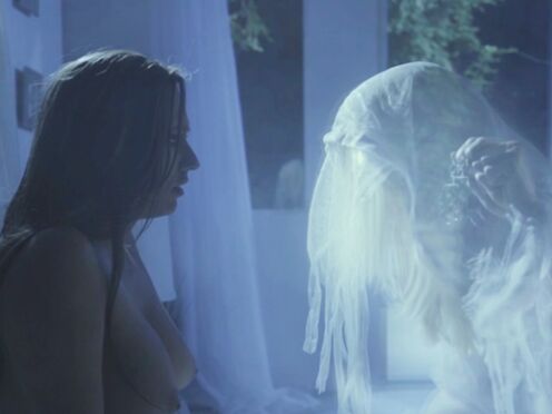 Stepmommy is taken by spirit to past where she licked stepteen