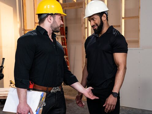 Thick set workers use thick set dicks