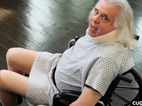 Mesmerizing blonde Athena Palomino fucks in front of a cuckold