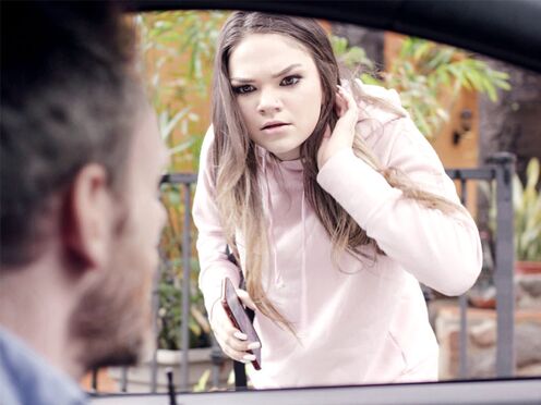 Teen tourist Athena Faris trapped in an Airbnb in Germany with a much older guy