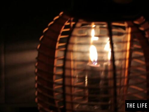 Slim & big titted Viola Bailey masturbates in her stockings