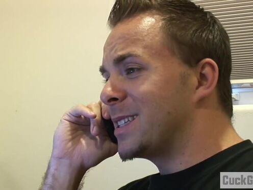Riley Evans invites a big cocked guy to fuck her because his cuck can't do it