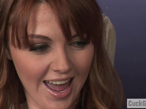 Marie Mccray invited the pizza guy for a fuck in front her cuckold hubby