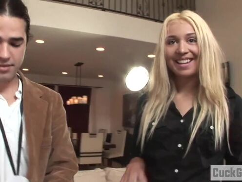 Parker Page makes her fiancé to cuckold