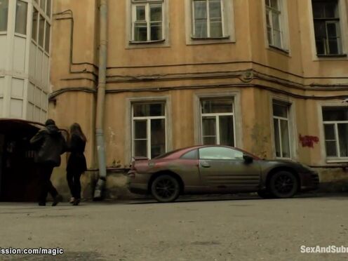 Men bound & Double penetration ravaged tourist