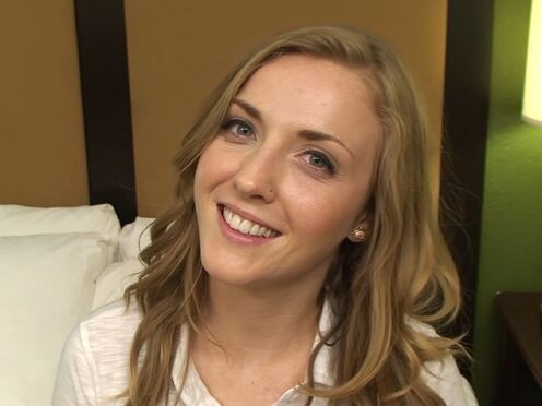 Karla Kush fucks & eats cum in her first adult movie