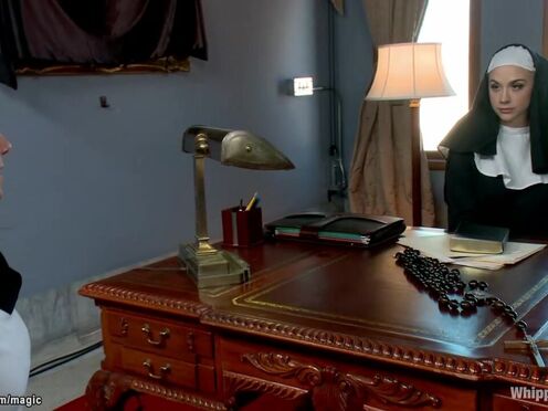 Black sinner whipped & ravaged