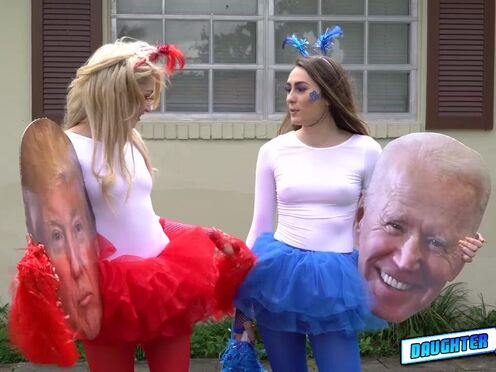 Mackenzie Mace & Sia Lust tasting each others teen cunts