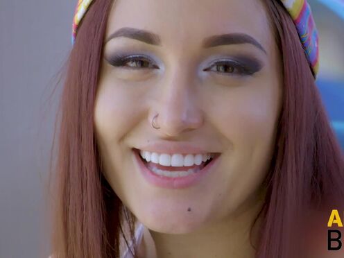 Gabriella Paltrova Has A Dirty Mouth & big black cock In Her Butt