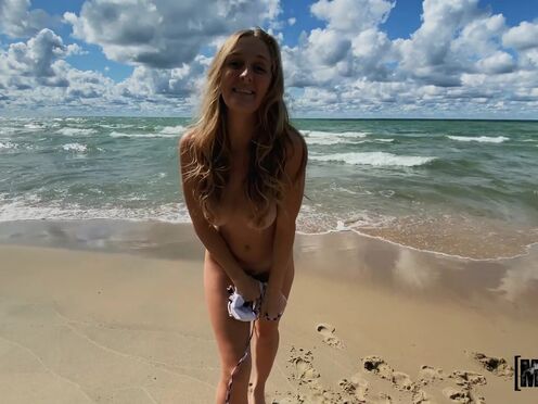 MOFOS Titty natural Molly Pills ravaged at the beach