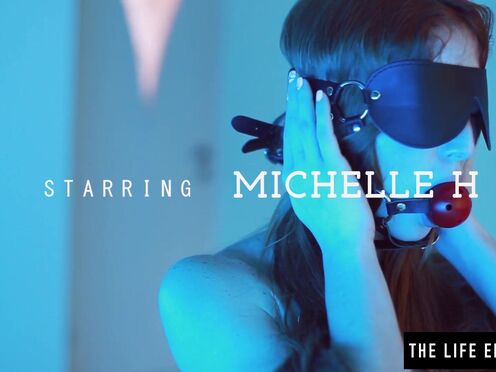 Submissive hottie Michelle H masturbates in front of her master