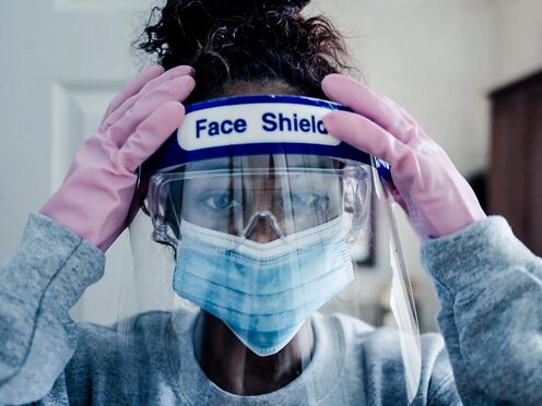 PURE TABOO Married Black fucks delivery boy while hubby has COVID - Scarlit Scandal