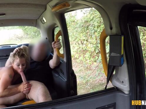 Titty blonde Bianca Finnish gets screwed on the backseat