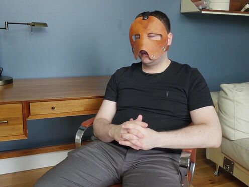 Electrosex teen dominated & humiliated by master