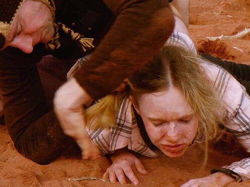 COUGAR gets filthy assfucking in the dirty while cuck hottie assists