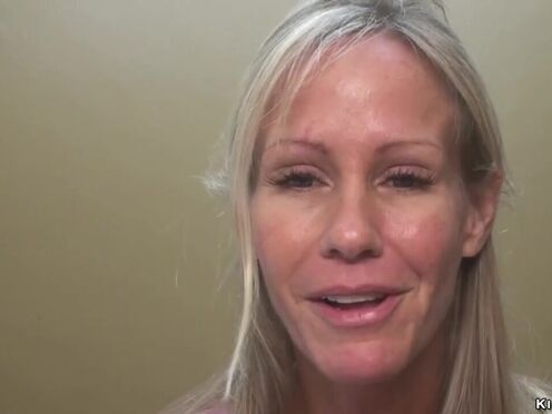 COUGAR trainee ravaged bent over table