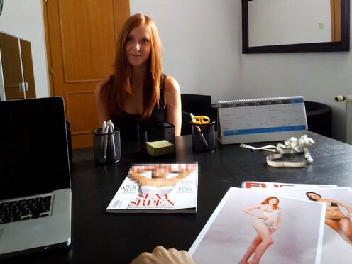 CZECH SUPER MODELS Young Teen Ginger Does Anything for FAME