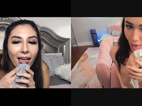 Gianna Dior Helps On Virgin Lesbian Friend Evelyn Claire