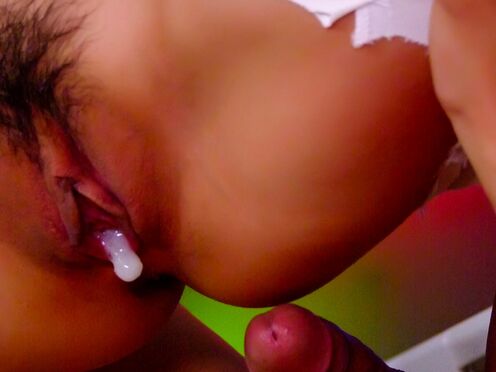 Young New Office Intern Gets Initiated With Two Hard Dicks