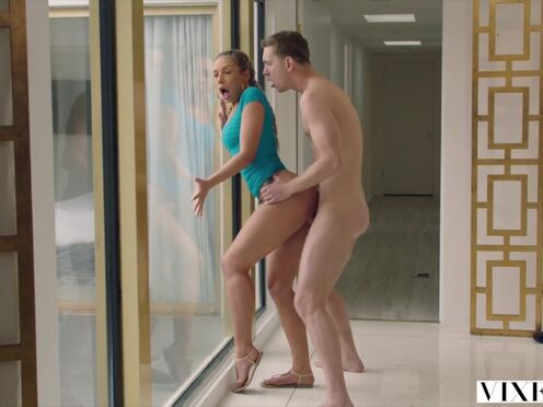 VIXEN Buxom Latin is Dominated By Her stepsis's Ex-BF