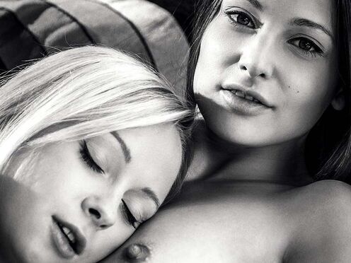 European beauties Naomi Nevena & Talia Mint