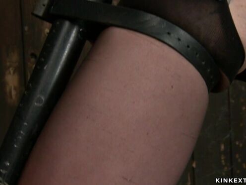 Indian slave in three device bondages