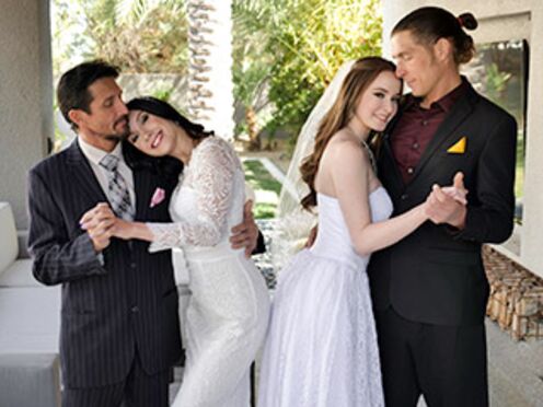 DAUGHTER SWAP An Group Sex Before The Wedding - Hazel Moore & Jazmin Luv