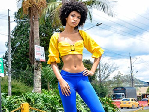 OYE LOCA Exquisite Black Latin Loving - Janeth Black