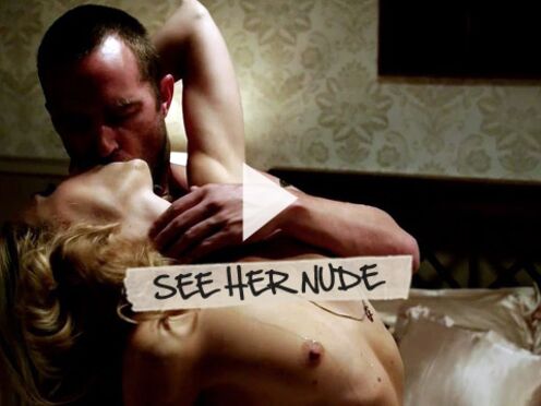 Eastern European eyeful Tereza Srbova bares TAndamp;A for the boob tube.